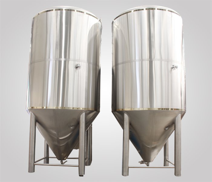 <b>Cuve de fermentation de bière conique à double paroi 1200L</b>